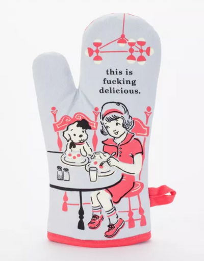Blue Q - This Is Fuc*ing Delicious Oven Mitt - Say It Sister