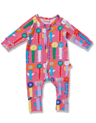 Halcyon Nights - Growing Tall Long Sleeve Zip Suit - Say It Sister