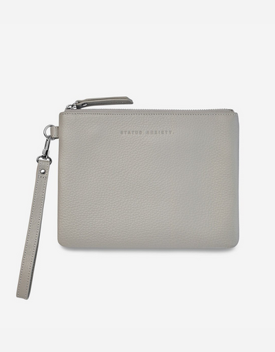 Status Anxiety - Fixation Clutch Light Grey - Say It Sister