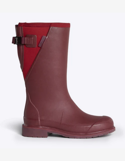 Merry People - Darcy Mid Calf Gumboot Beetroot/Red - Say It Sister