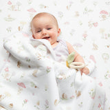 Jersey Sherpa Pram Blanket - Whimsical Wonderland, , Living Textiles - Say It Sister