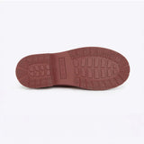 Merry People Bobbi Gumboot in Clay with textured sole, waterproof rubber boots for wet outdoor conditions