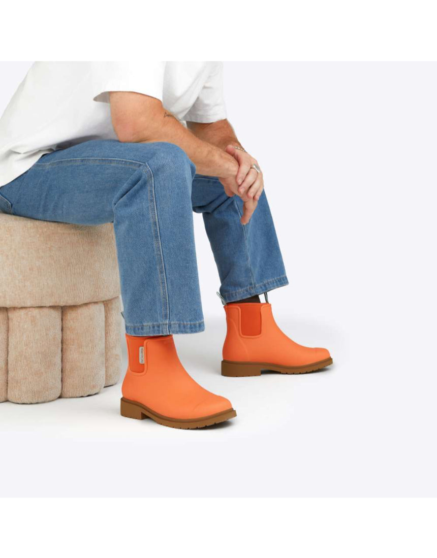 Merry People - Bobbi Gumboot Sherbet Orange, gumboots, Merry People - Say It Sister