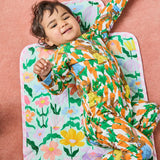Kip & Co - Popping Flowers Green Baby Change Mat, Change Mat, KIP & CO AUSTRALIA PTY LTD - Say It Sister