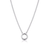 Linda Tahija - Belcher Chain Necklace in Silver