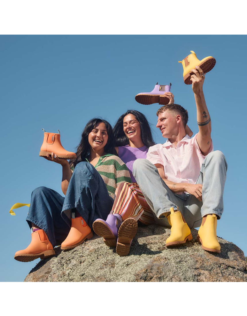 Merry People - Bobbi Gumboot Sherbet Orange, gumboots, Merry People - Say It Sister