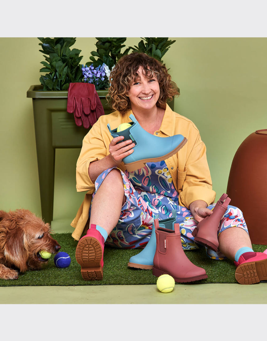 Merry People - Bobbi Gumboot Seafoam, gumboots, Merry People - Say It Sister