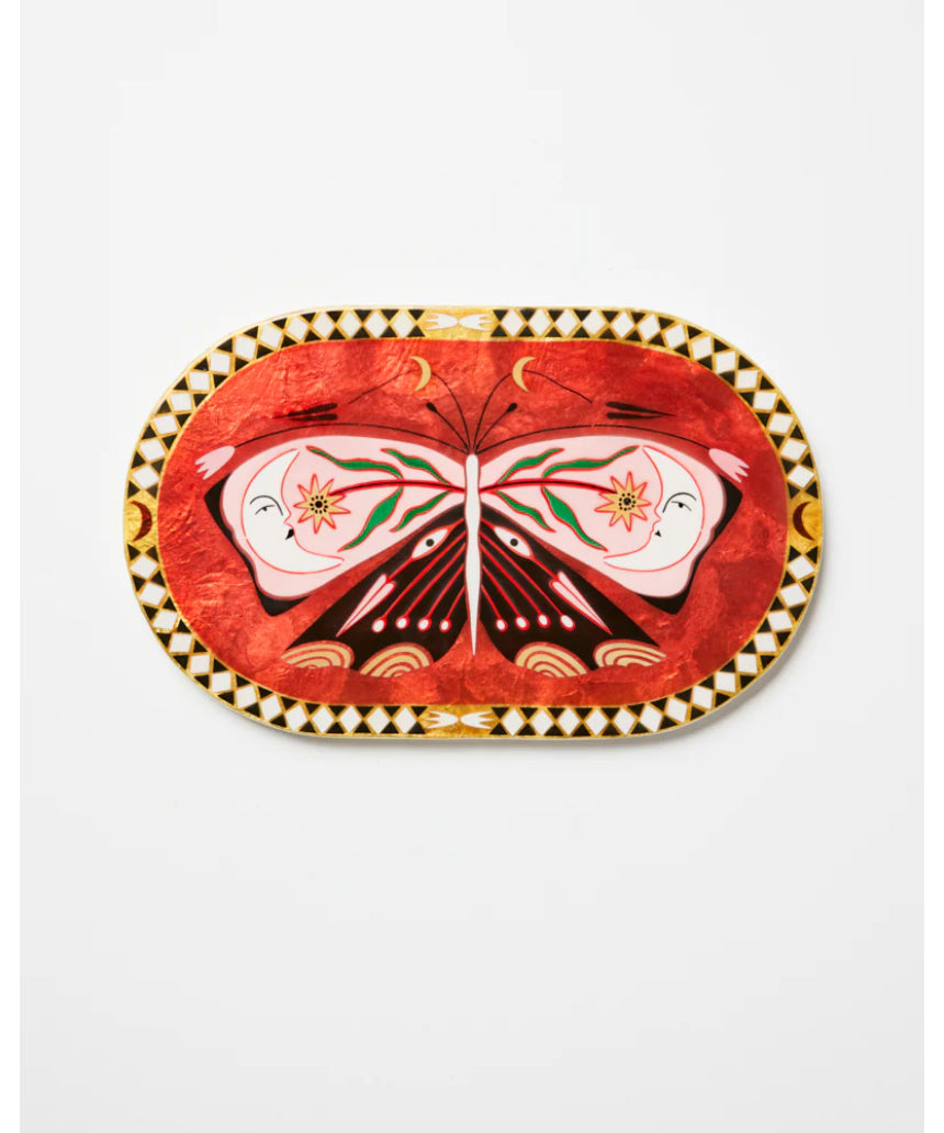 Fable Butterfly Pink Oval, Wall Decor, Jones & Co - Say It Sister
