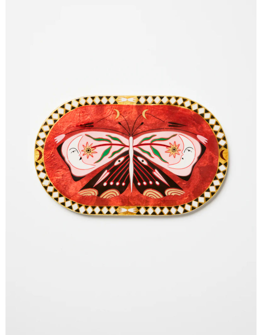 Fable Butterfly Pink Oval, Wall Decor, Jones & Co - Say It Sister