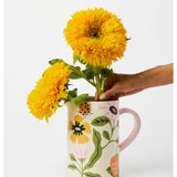 Meadow Jug White, jug, Jones & Co - Say It Sister