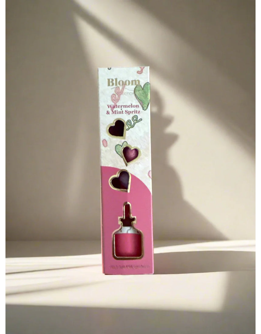 Watermelon & Mint Heart Felt Air Freshener, Air Fresheners, Grace & James - Say It Sister