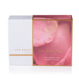 Lük Beautifood Lip Nourish Trio with three nude-colored lip balms in a natural, eco-friendly packaging.