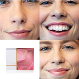 Lük Beautifood Lip Nourish Trio with three nude-colored lip balms in sleek packaging, perfect for natural, hydrated lips.