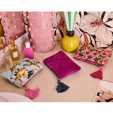 Kip & Co - Golden Peony Velvet Cosmetics Purse, Cosmetic & Toiletry Bags, Kip & Co - Say It Sister