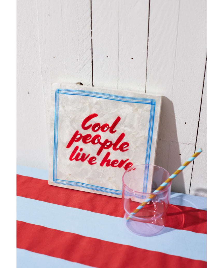 Fun House People Tile, Wall Decor, Jones & Co - Say It Sister