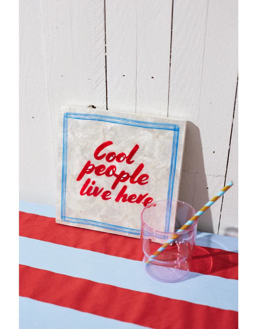 Fun House People Tile, Wall Decor, Jones & Co - Say It Sister