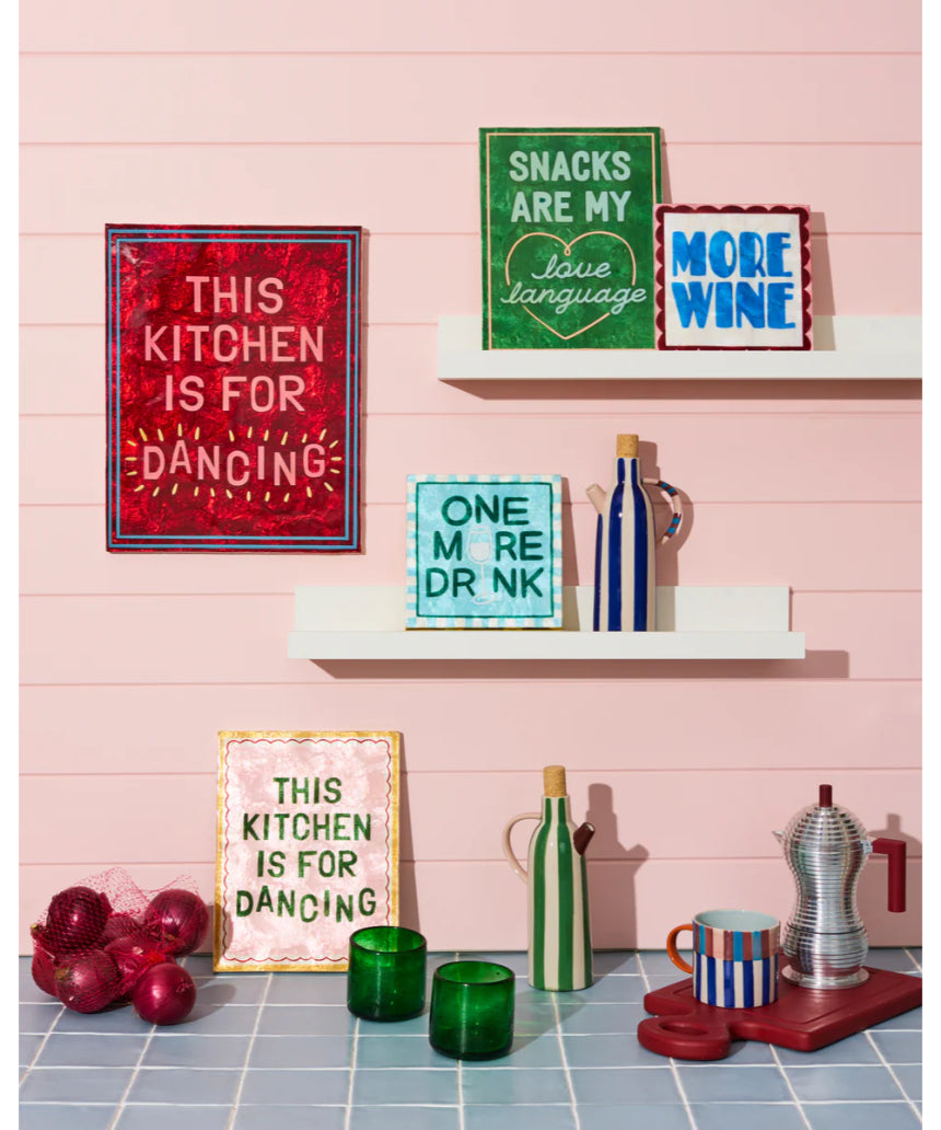 Fun House Kitchen Large Tile, Wall Decor, Jones & Co - Say It Sister