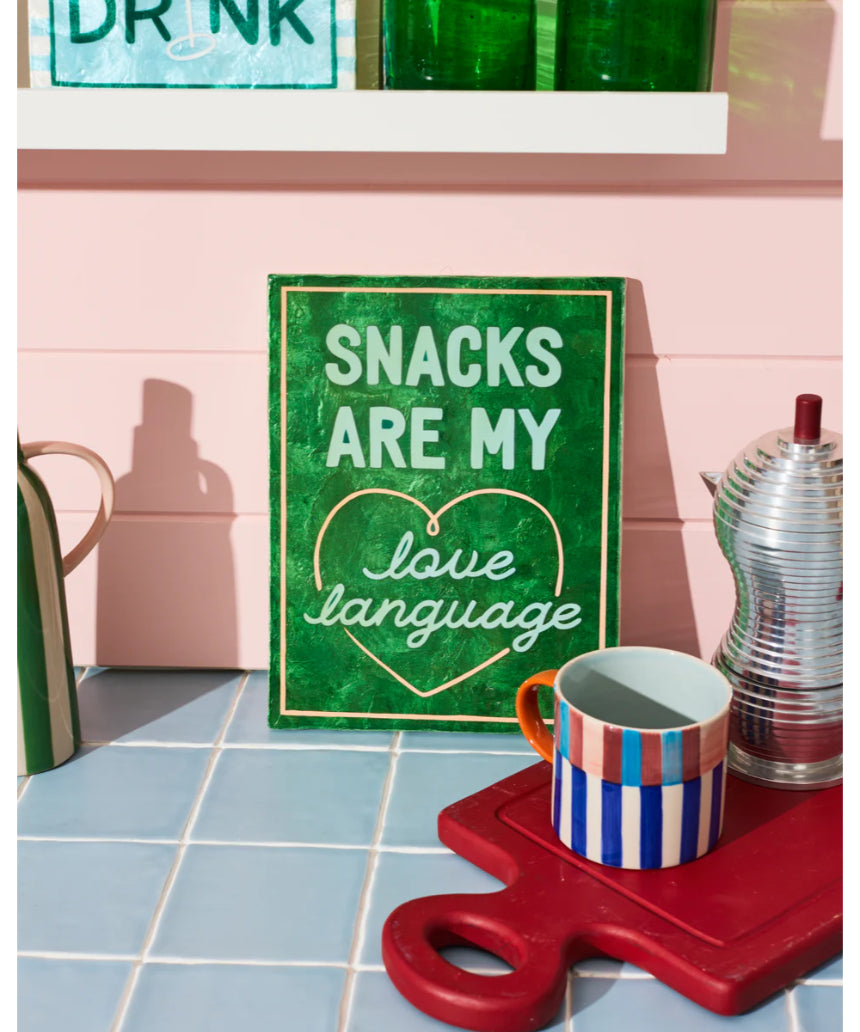 Fun House Snacks Tile, Wall Decor, Jones & Co - Say It Sister