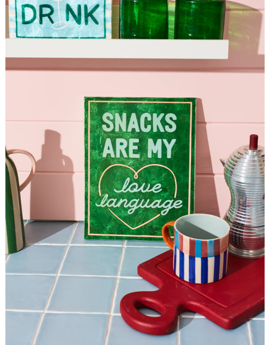 Fun House Snacks Tile, Wall Decor, Jones & Co - Say It Sister