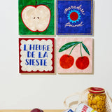 Superette Cherries Tile, Wall Decor, Jones & Co - Say It Sister