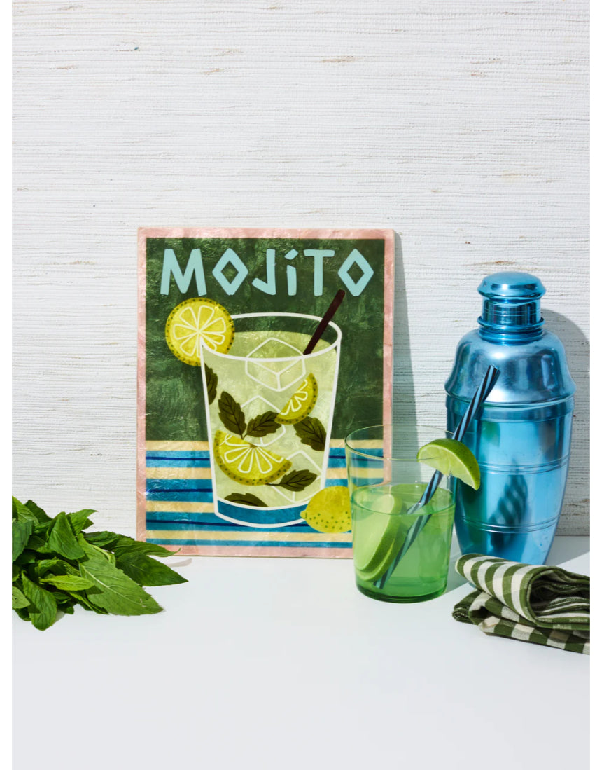 Happy Hour Mojito Tile, Wall Decor, Jones & Co - Say It Sister