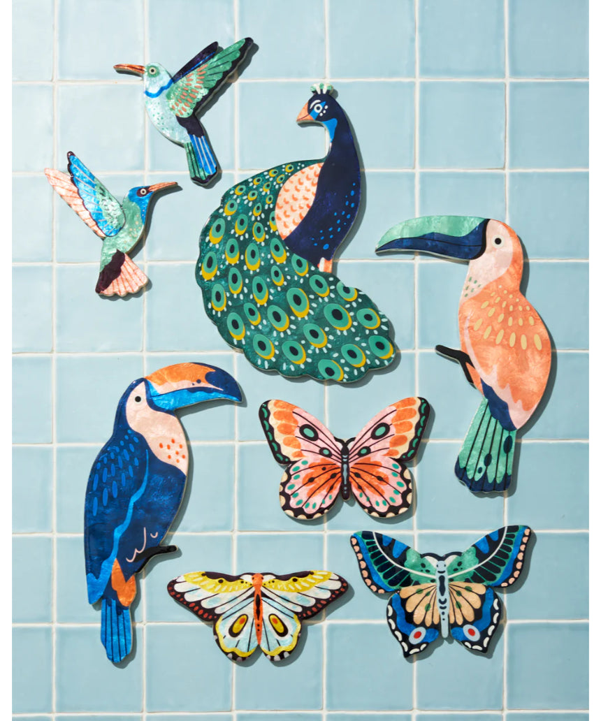 Canopy Toucan Navy Wall Art, Wall Decor, Jones & Co - Say It Sister