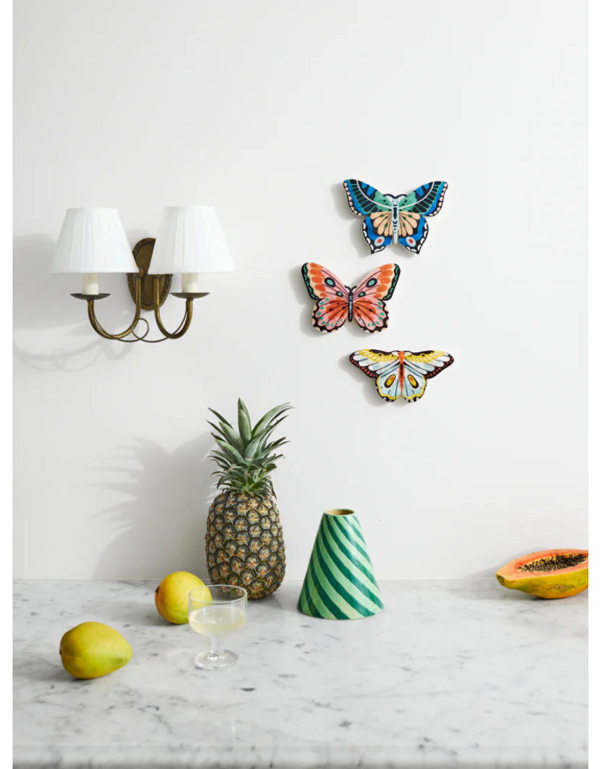 Canopy Butterfly Blue Green Wall Art, Wall Decor, Jones & Co - Say It Sister
