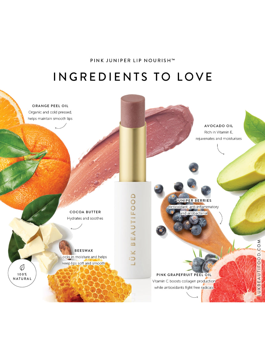Lük Beautifood Nude Berry Duo lipstick set featuring two natural-toned lipsticks in sleek packaging.