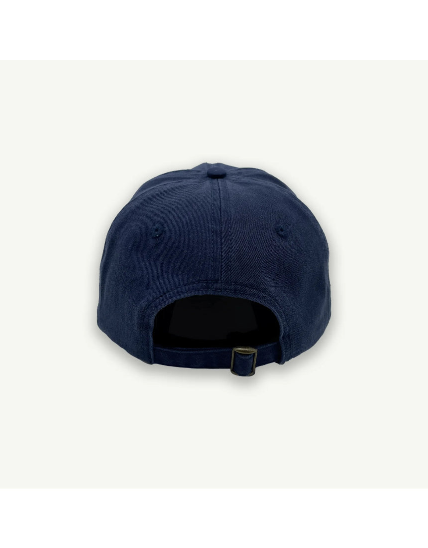 Old Mate Washed Baseball Cap - Navy, , Banabae - Say It Sister