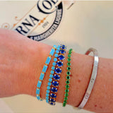 Mila Tennis Bracelet, , Salty Safari - Say It Sister