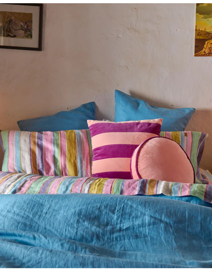 Kip & Co - Plum Jam Velvet Cushion, , Kip & Co - Say It Sister