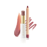 Lük Beautifood Nude Berry Duo lipstick set featuring two natural-toned lipsticks in soft nude and berry shades.