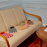 Casa Rolio hot water bottle with an artistic cover, featuring a vibrant, colorful design for cozy comfort.