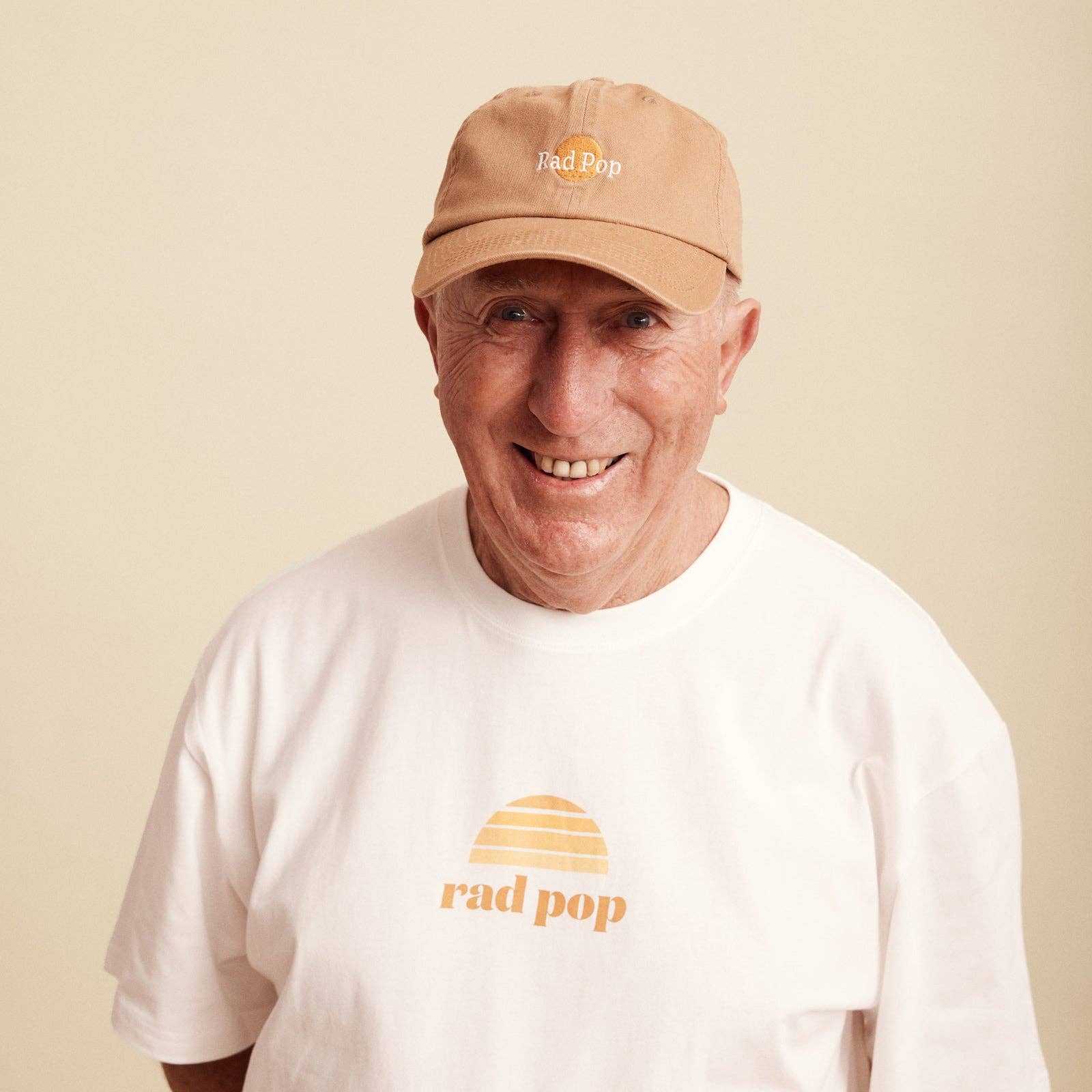Rad Pop Washed Baseball Cap - Desert Sand, , Banabae - Say It Sister