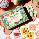 Fruit and Veg Memory & Matching Game, , Lauren Sissons Studio - Say It Sister