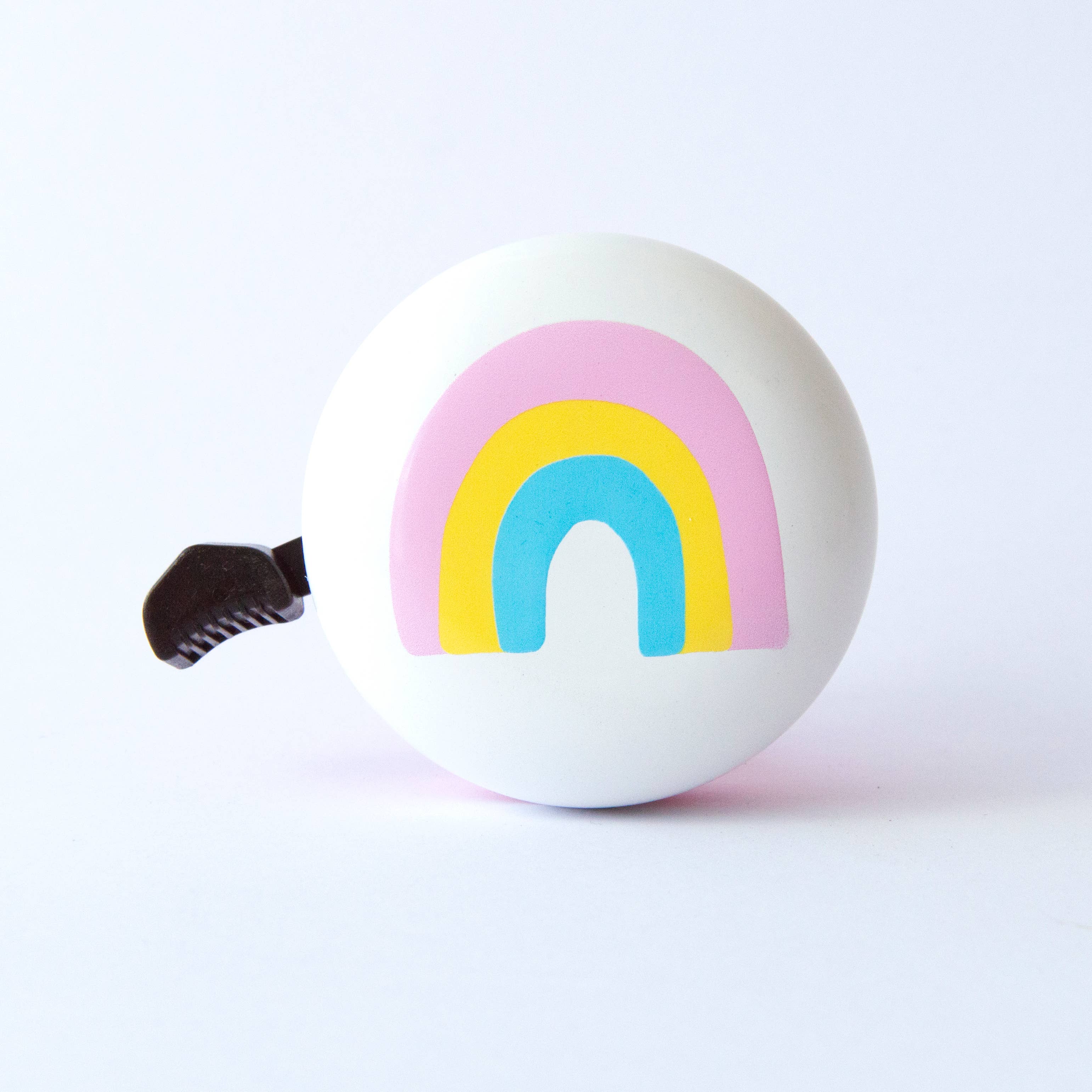 Beep Happy Rainbow Bike & Scooter Bell - White & Pink