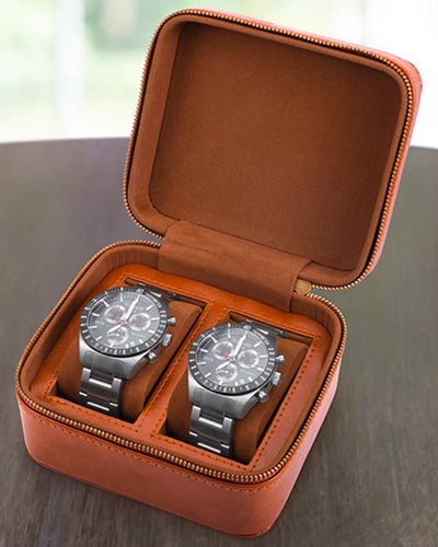 Men's Republic - Watch Case - Fits 2 Watches, Mens Gift, Men's Republic - Say It Sister