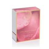 Lük Beautifood Lip Nourish Trio with three nude lip balms in natural shades, displayed in a compact, eco-friendly packaging.