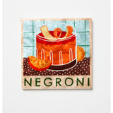 Happy Hour Negroni Tile, Wall Decor, Jones & Co - Say It Sister