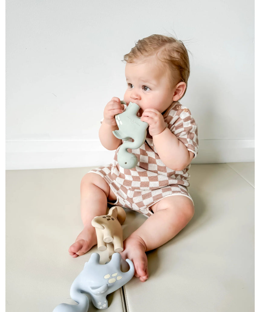 Diplo the Dino-Dragon Teether - Sage, , Winnie Parkes - Say It Sister