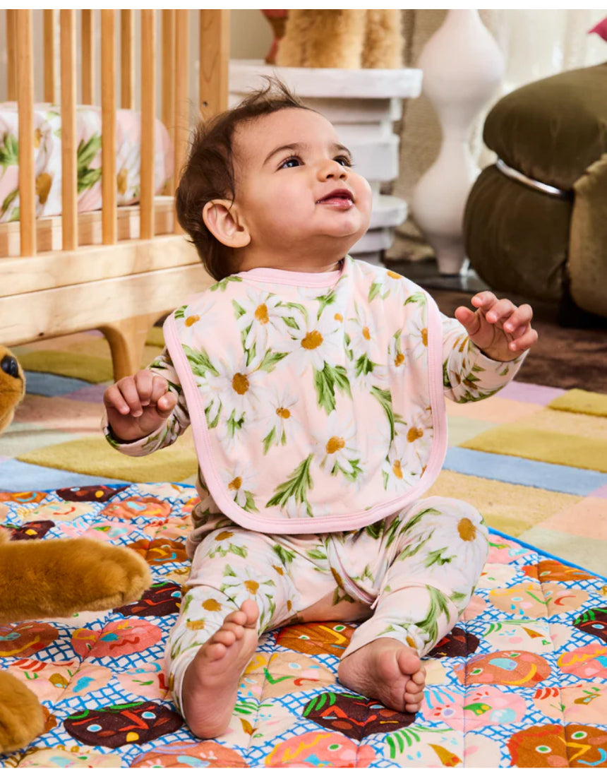Kip & Co - Sweet Daisy Cotton Bib, Baby bib, Kip & Co - Say It Sister