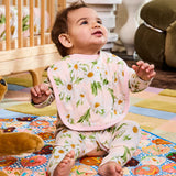 Kip & Co - Sweet Daisy Cotton Bib, Baby bib, Kip & Co - Say It Sister