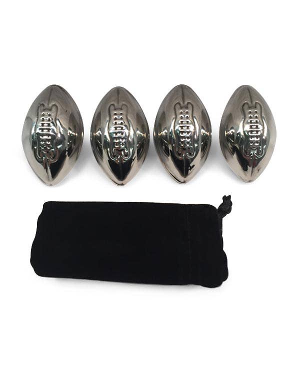Men's Republic - Footy Ball Ice Cubes - 4 Pieces Stainless Ste, , Men's Republic - Say It Sister