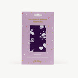 Oh Flossy Reusable Adhesive Face Paint Stencils - Purple, , Oh Flossy - Say It Sister