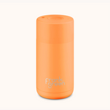 Frank Green - Neon Orange Ceramic Reusable Cup 12oz 355ml - Say It Sister