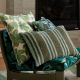 Bonnie and Neil - Cosmos Green Cushion 50cm - Say It Sister