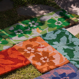Bonnie and Neil - Mallow Blue Green Long Door Mat - Say It Sister