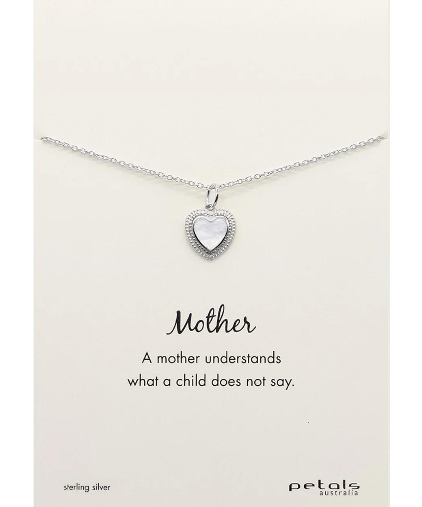 Petals Necklace - Mother Of Pearl - Say It Sister