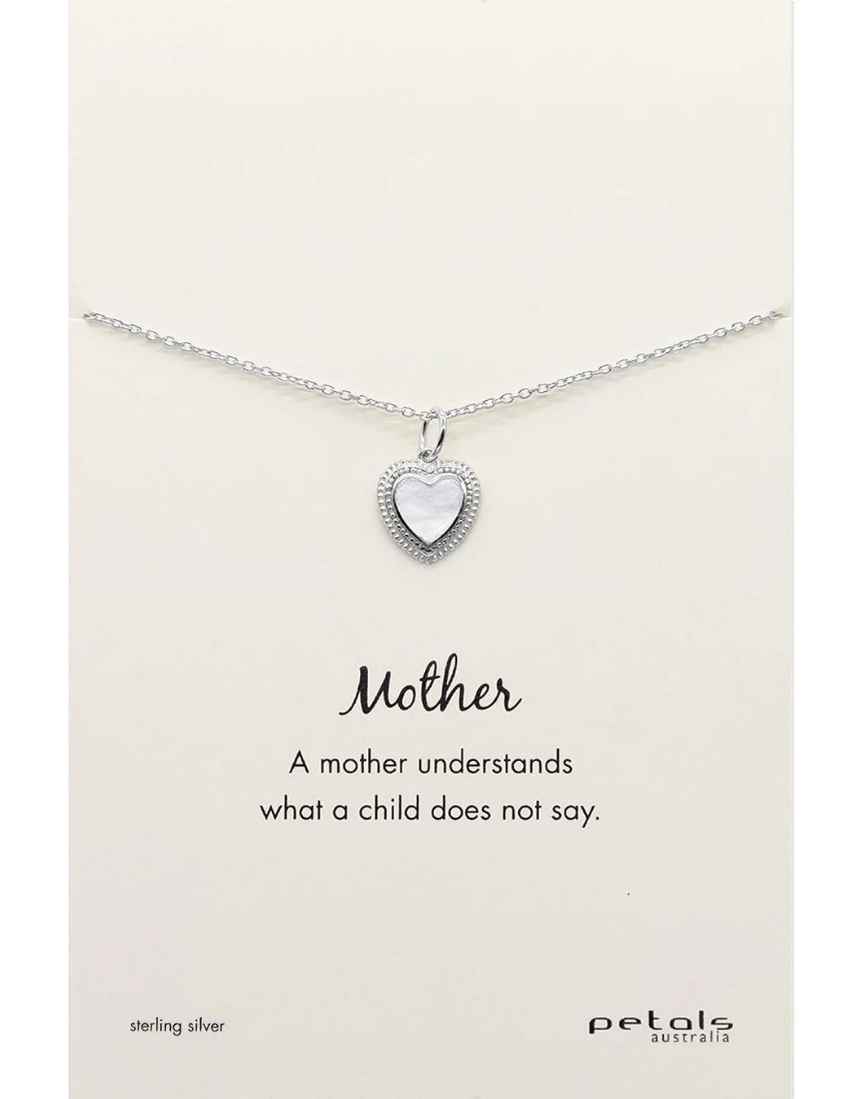 Petals Necklace - Mother Of Pearl - Say It Sister