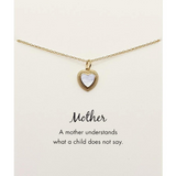 Petals Necklace - Mother Of Pearl - Say It Sister